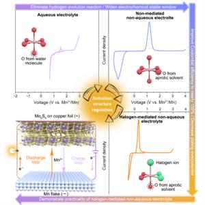 A rechargeable, non-aqueous manganese metal battery enabled by electrolyte regulation