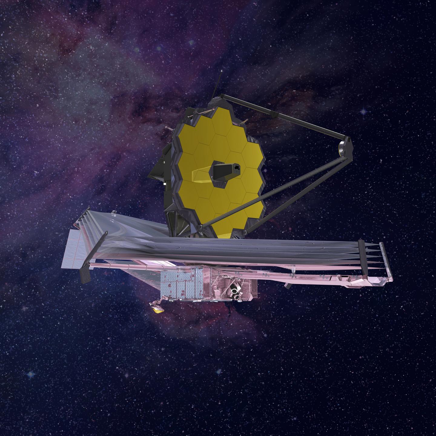 JWST Artist Rendering