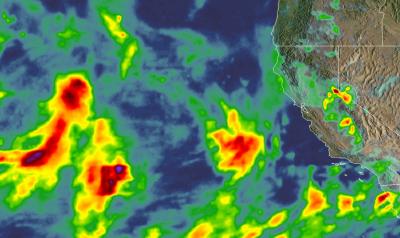 IMERG Data on Rainfall in Southern California