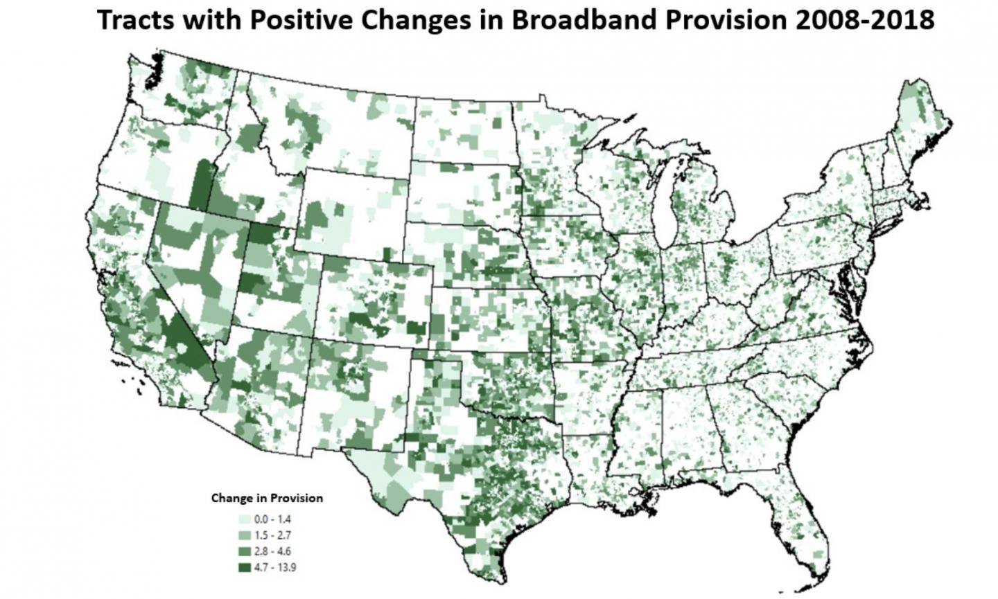Increase broadband access