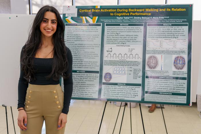 Wayne State University Ph.D. student, Taylor Takla