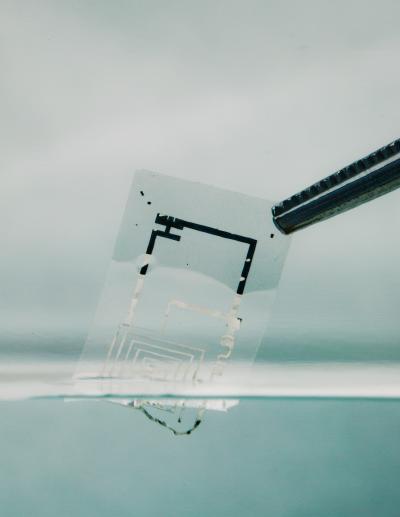 Transient Electronic Circuit Dissolving