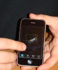 ImageVis3D Mobile iPhone 'App' Displays a Beetle