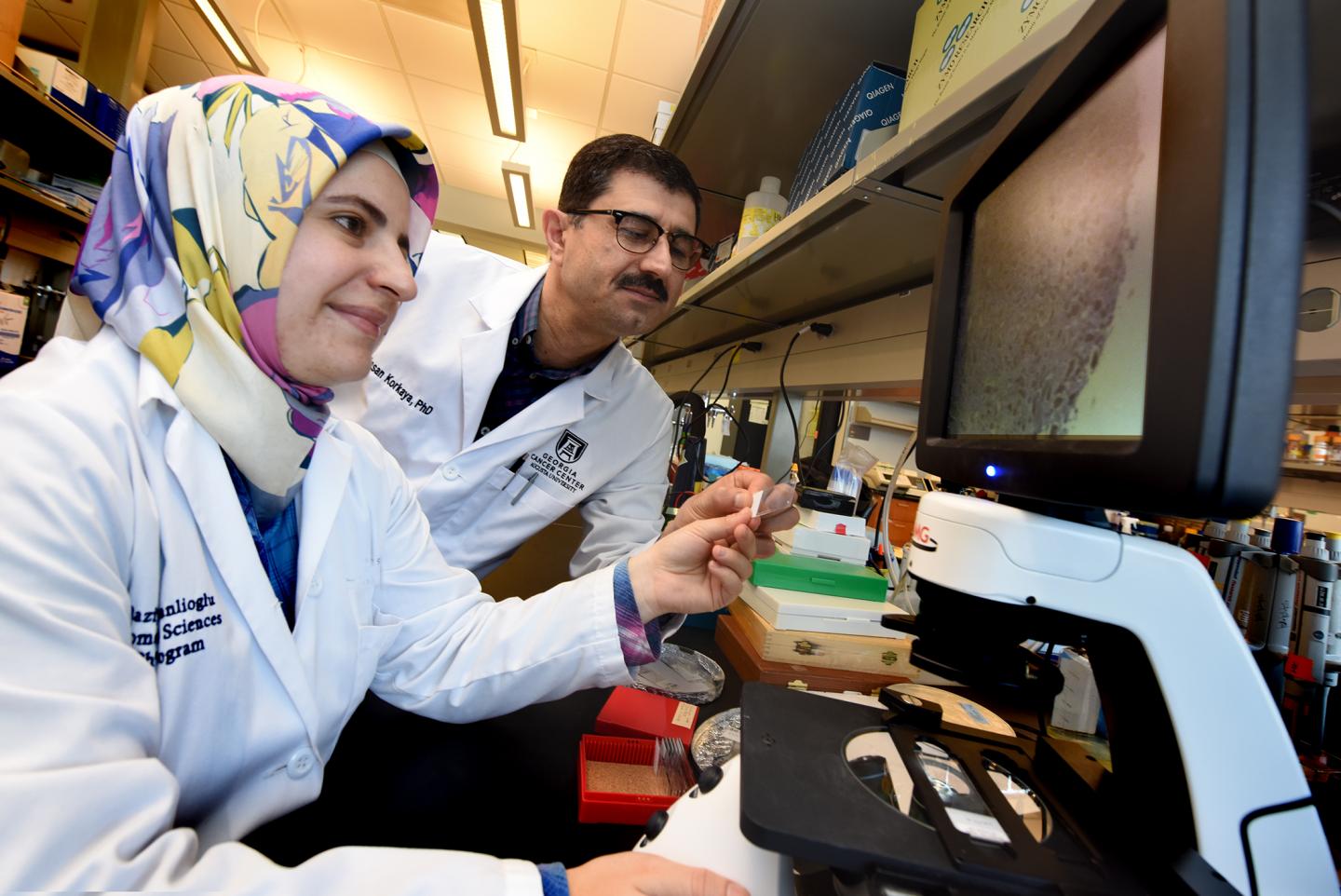 Dr. Hasan Korkaya and Raziye Piranlioglu, Medical College of Georgia at Augusta University
