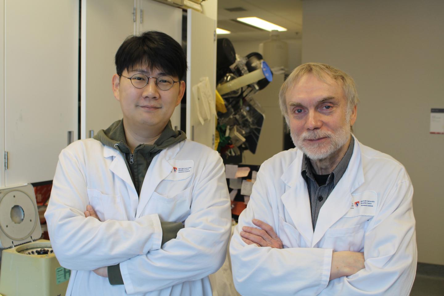 Dongsic Choi (left) and Janusz Rak (right), McGill University Health Centre