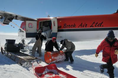 Deepest Core Drilled From Antarctic Peninsula; May Contain Glacial Stage Ice (3 of 3)