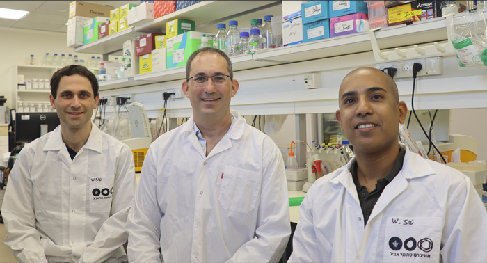 Left to right: Dr. Uri Ben-David, Dr. Adi Barzel & Dr. Asaf Madi.