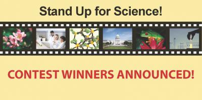 Stand Up for Science Video Competition Winners Announced