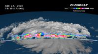 Cloudsat and MTSAT Imagery of Atsani