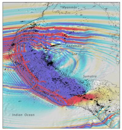 2004 M9.2 Sumatra Earthquake Coulomb Stress Waves