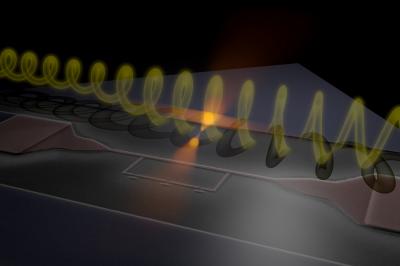 Interaction Between a Superconducting Electrical Circuit and a Microwave Photon