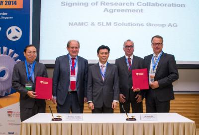 NTU partners SLM Solutions in joint lab