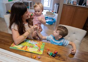 After having her second child, Nicole Gerardi-Lukens experienced intense pelvic pressure.