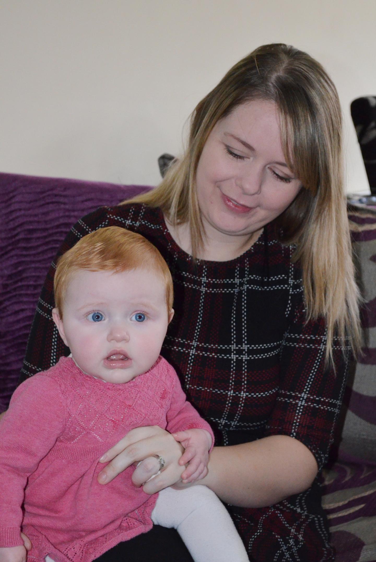 Nicola and Baby Isabella