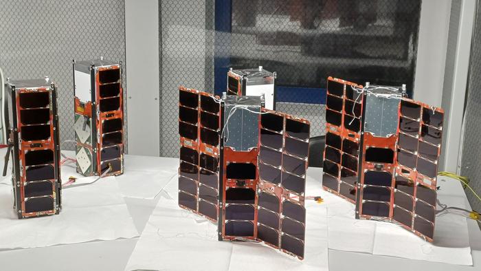 The 6 H.E.R.M.E.S. nanosatellites