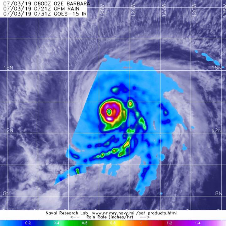 GPM Image of Barbara