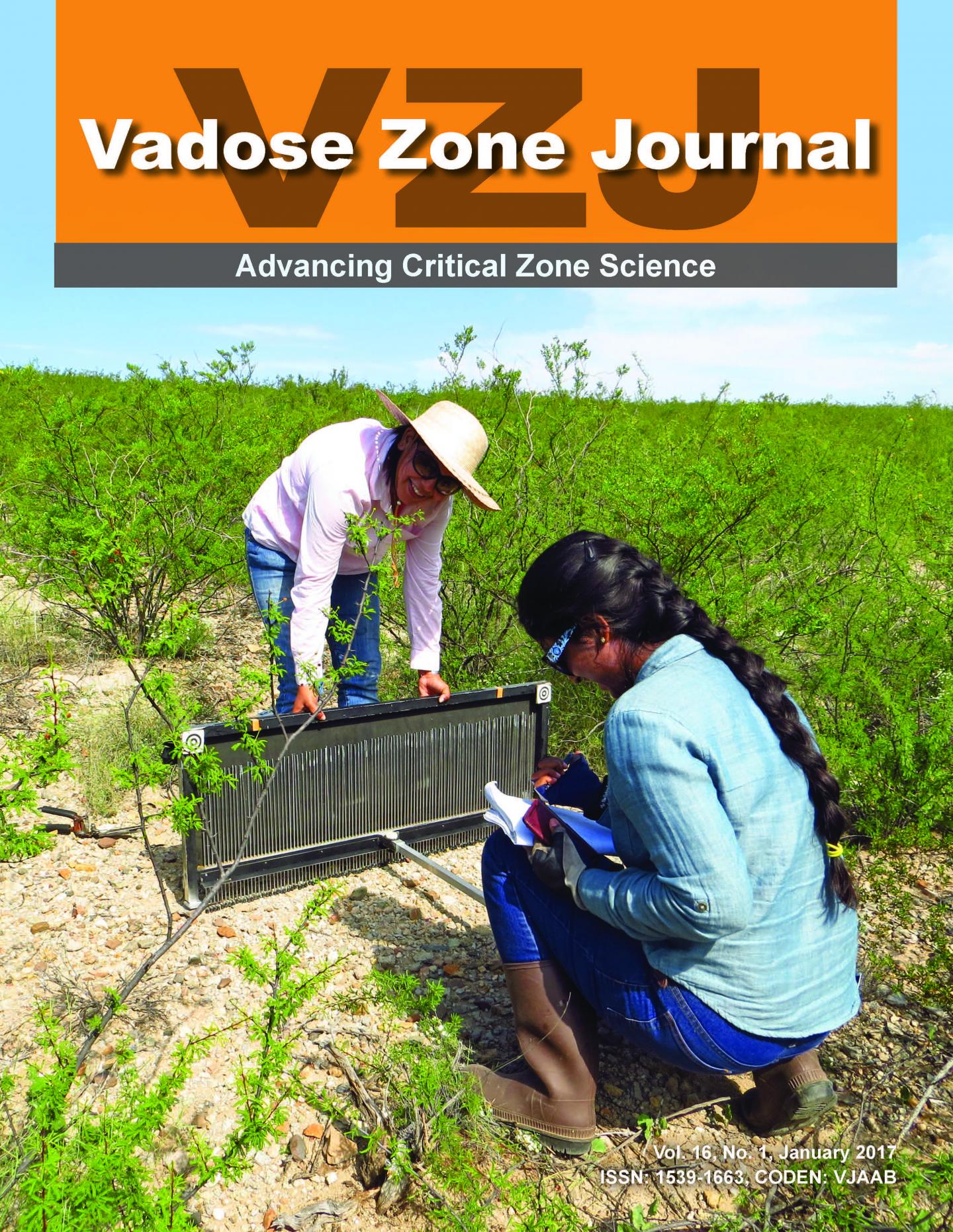 <I>Vadose Zone Journal</I>