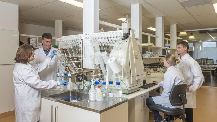 Researchers in the Lambert Initiative labs