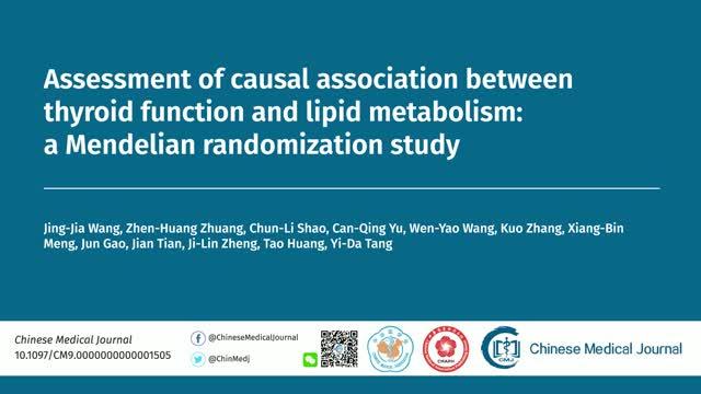 Association between thyroid function and serum lipid profiles