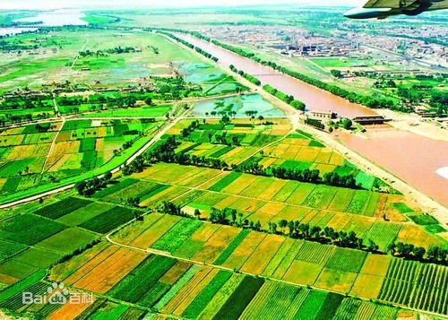 Irrigation over Yellow River Basin