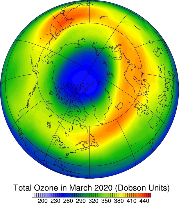 Arctic "Ozone Hole"