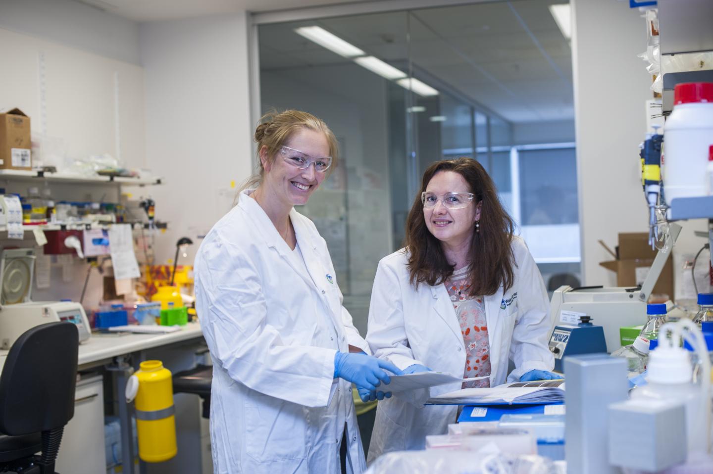 Dr Tracy Putoczki (Left) and Dr Lorraine O'Reilly, Walter and Eliza Hall Institute  