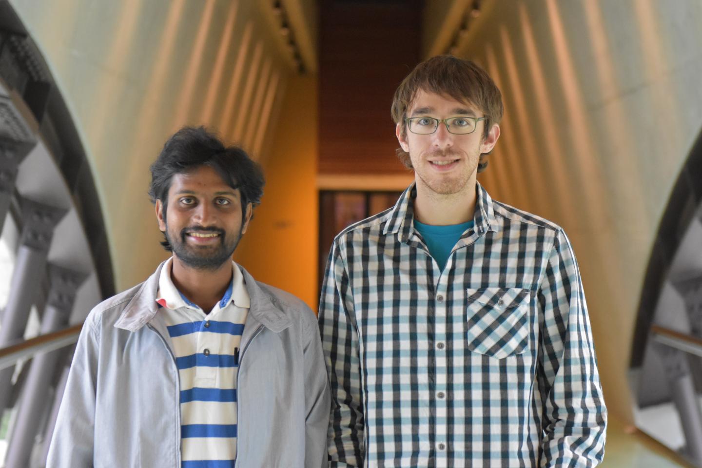 Dr. Bala Murali Krishna and Christopher Petoukhoff, Okinawa Institute of Science and Technology