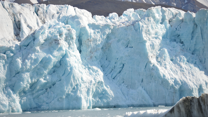 Tidewater Glacier and Bubbles