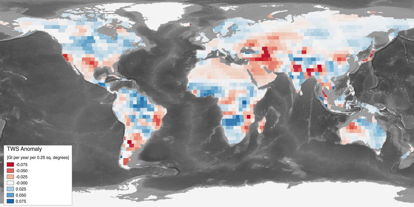 Land Reservoirs Helped Offset Sea Level Rise, Study Says (2 of 2)