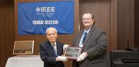 IEEE Milestone Dedicated to Tohoku University for Self-Complementary Antennas (1 of 3)