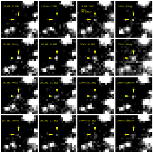 Successive GWAC observations of GRB 201223A before, during and after the Swift trigger time