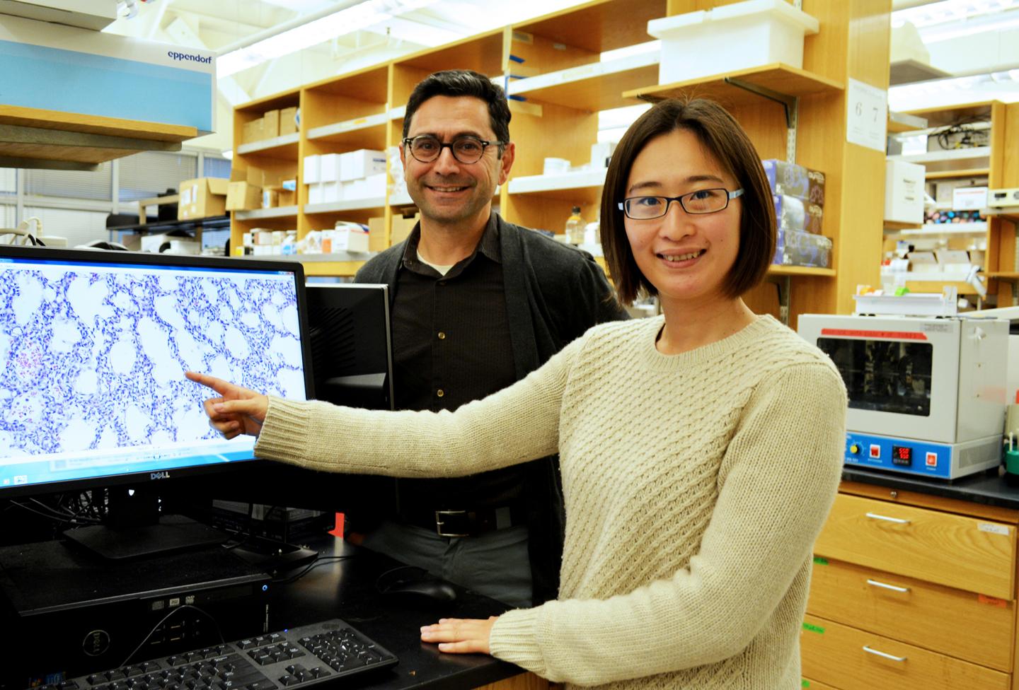 Research Associate Keiko Nonomura and Professor Ardem Patapoutian, Scripps Research Institute