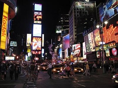 Times Square in New York City, New York