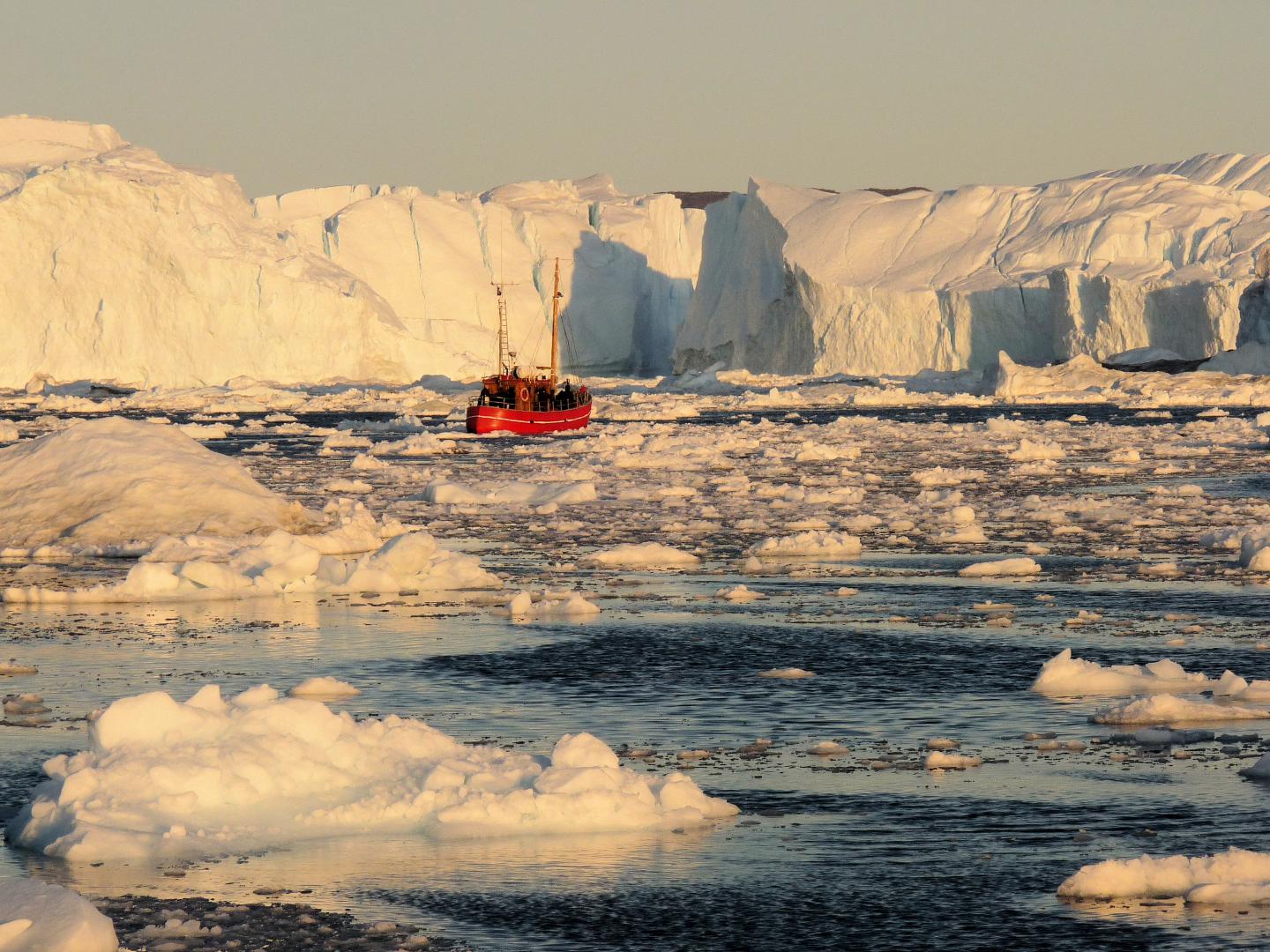 Illulissat Icefjord in Western Greenland
