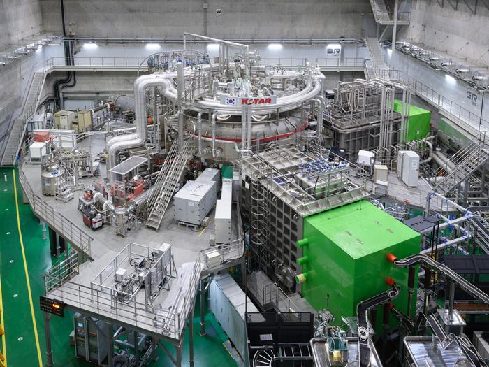 Photo of KSTAR(Korea Superconducting Tokamak Advanced Research)