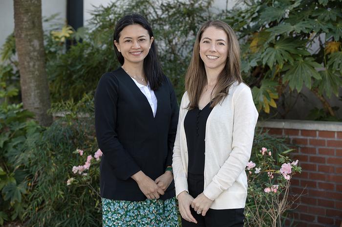 Medical University of South Carolina researchers Dr. Andreana Benitez (left) and Dr. Stephanie Aghamoosa (right)