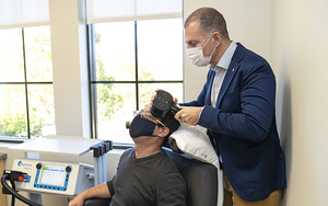 Fake TMS Patient, University of California San Diego