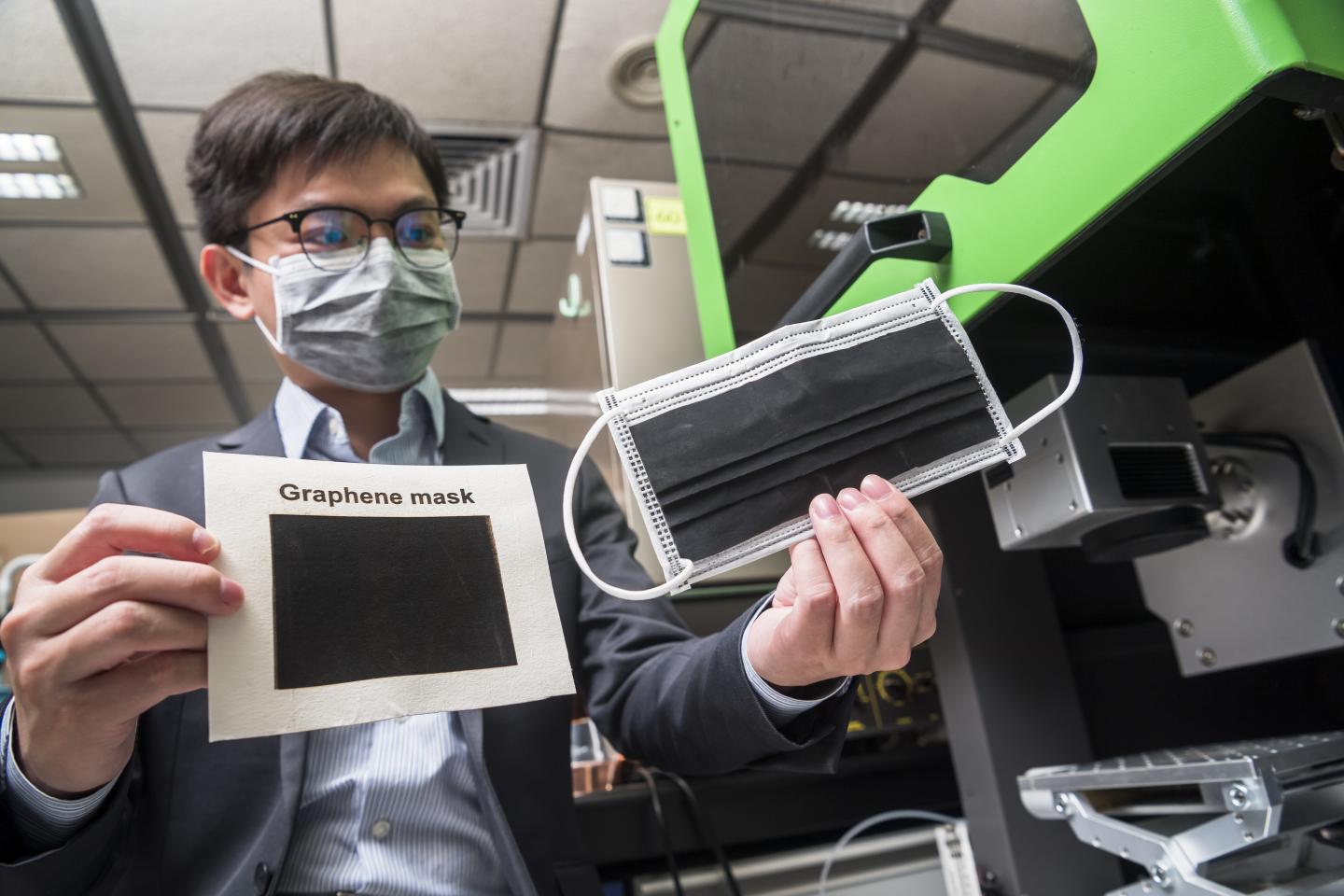 Laser-Induced Graphene Mask