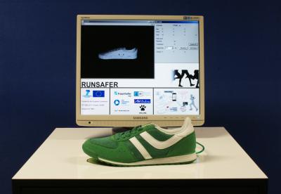 High-Tech Athletic Shoe for Pure Running Pleasure