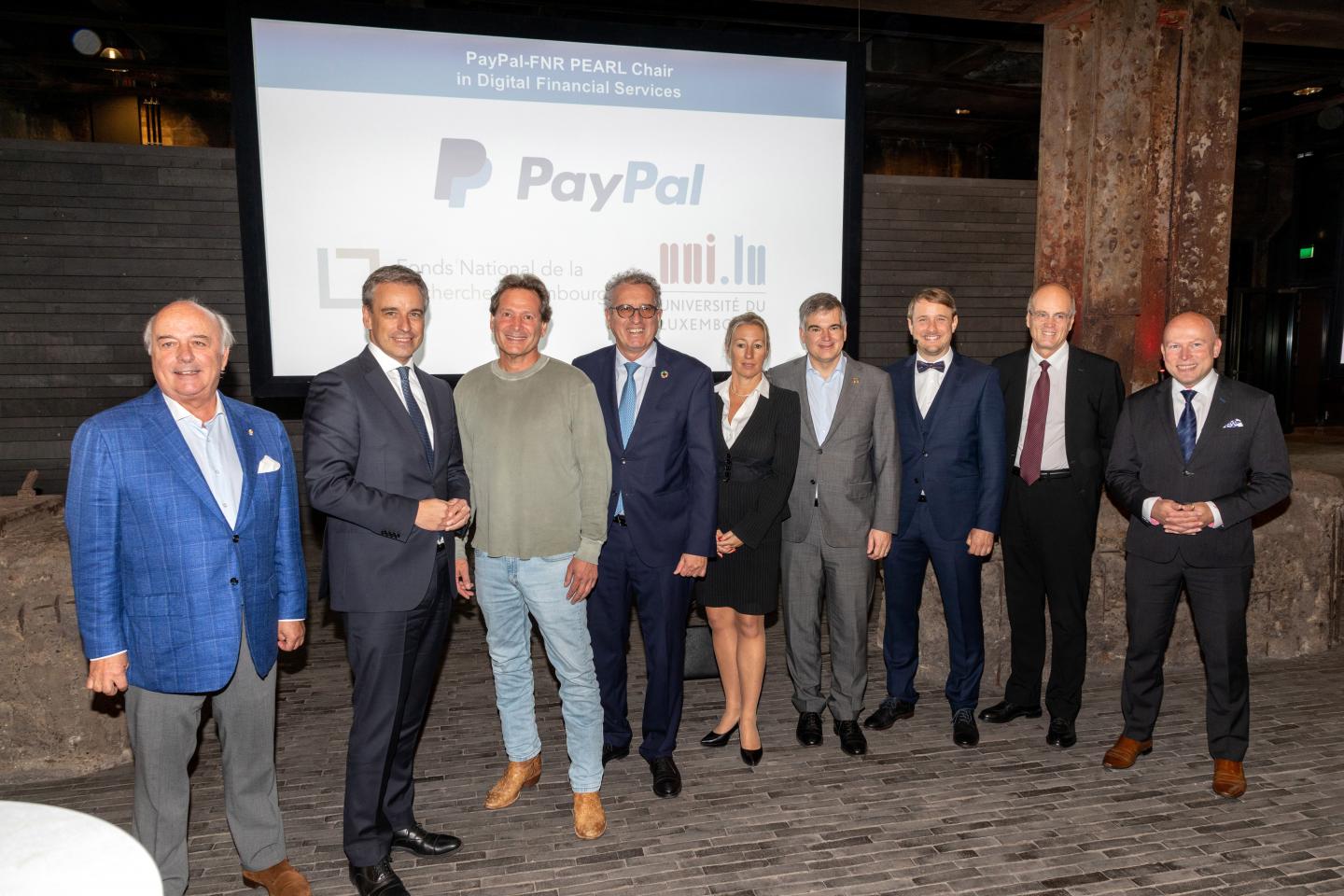 Presentation of the new PayPal-FNR PEARL Chair