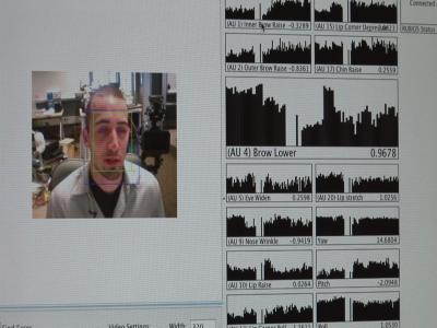 UC San Diego Computer Scientist Turns his Face into a Remote Control (1 of 3)