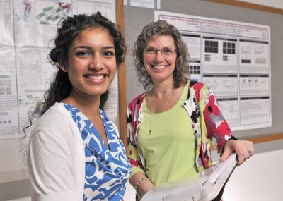 Anju Sreelatha and Kim Orth, UT Southwestern Medical Center
