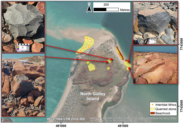 North Gidley Island Figure 5 in Australian Archaeology