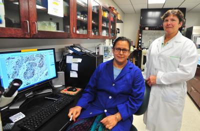 Drs. Piyali Dasgupta and Dr. Monica Valentovic, Marshall University