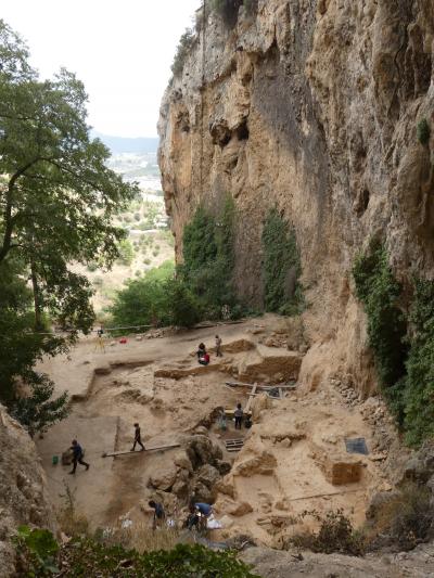 The archaeological site of El Salt, near Alicante (Spain)