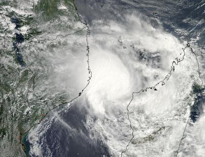 NASA Visible Look at Cyclone Irina