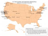US Cities with Climate Adaptation Plans