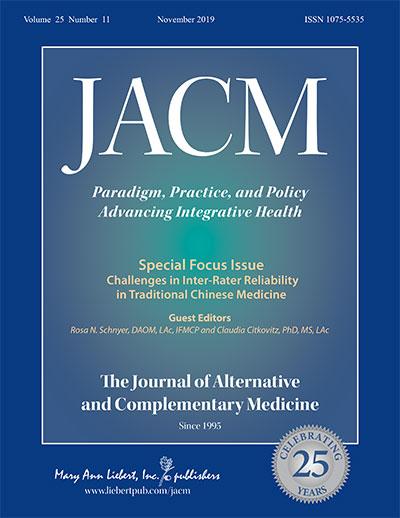 The Journal of Alternative and Complementary Medicine