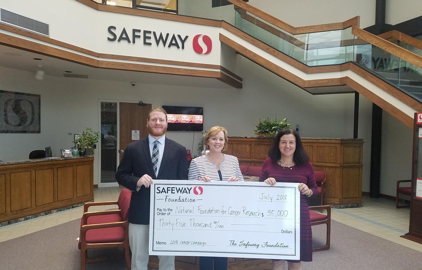 NFCR Receives Safeway Grant