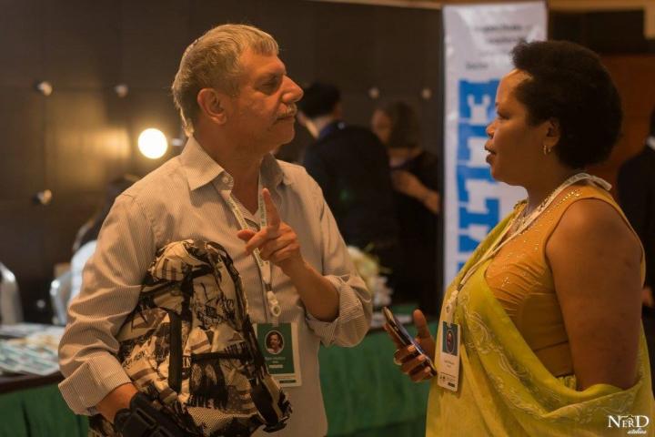 Dr. Ben Mollov and Ms. Chantal Mudahogora